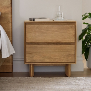 Anton Solid Wood Closed Nightstand (16–36)