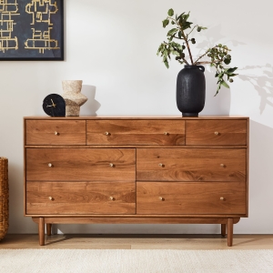 Keira Solid Wood 7-Drawer Dresser (60)
