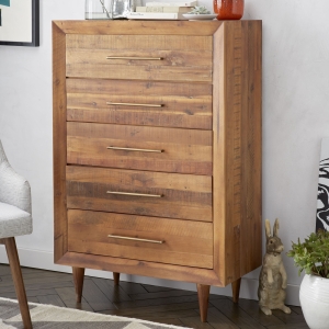 Alexa Reclaimed Wood 5-Drawer Dresser (34)