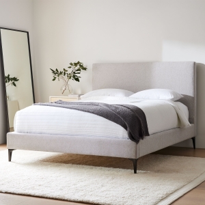 Emmett Nontufted Bed - Metal Legs