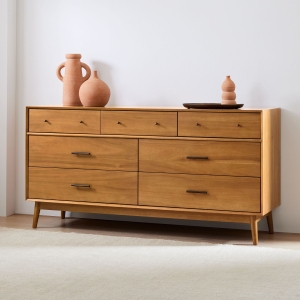 Mid-Century 7-Drawer Dresser (72)